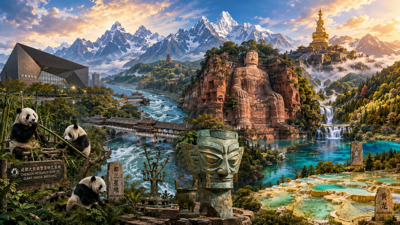 成都及周边旅游指南